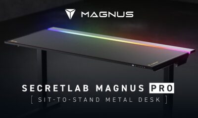 The all-new Secretlab MAGNUS Pro Sit-to-Stand Metal Desk