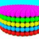 Bolas de Colores - Aprendiendo Colores con Forma de Círculo - Videos Para Niños