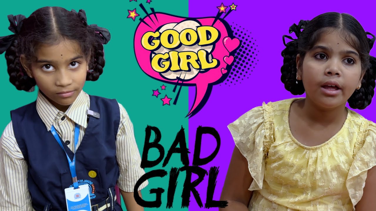 Good Girl v/s Bad Girl || comedy video || rider mallesh new video || childrens awarness video || ❤️