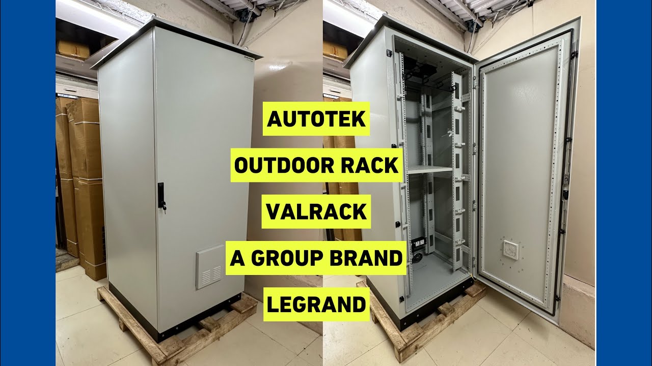 Autotek 42 U Outdoor Network Server Rack IP54/55 | Valrack | Legrand | S.R. NETWORK