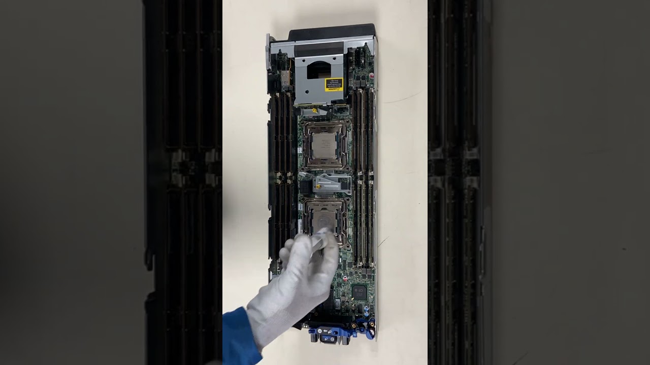 Cloud Ninjas Building HPE BL460c Gen9 Blade Server | Custom Configured To Order | Time lapse