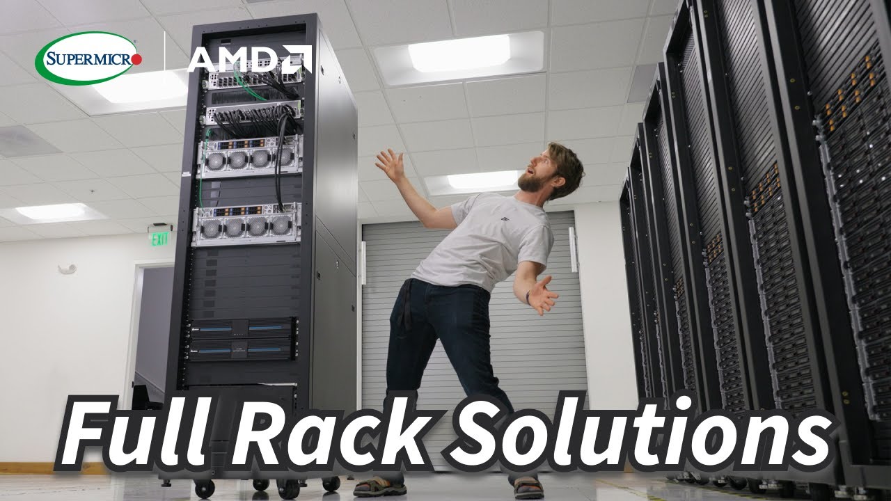 Supermicro Rack Scale Integration & Deployment ft. @LinusTechTips