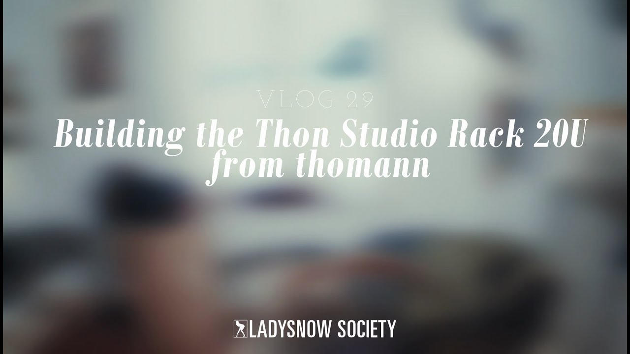 VLOG 29 - Building the Thon Studio Rack 20U from thomann