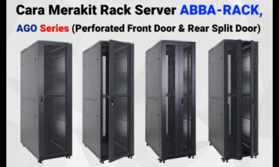 Cara Merakit Rack Server ABBA RACK - AGO Series (Perforated Front Door & Rear Split Door)