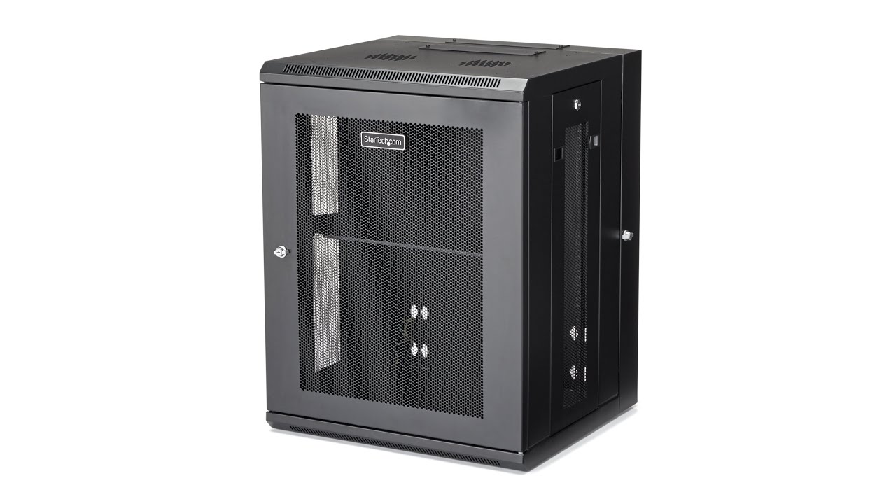 15U Wall-Mount Server Rack Cabinet - RK1520WALHM | StarTech.com