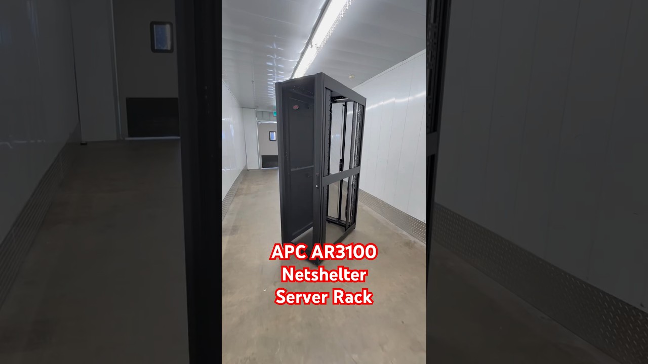 AR3100 Apc Netshelter Sx Deep Rack Enclosure With Sides - 19" 42u Taa Compliance Server Rack Office