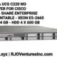 CISCO MXA UCS C220 M3 RACK SERVER - RACK-MOUNTABLE - XEON E5-2665 2.4 GHZ - 64 GB - HDD 4 X 600 GB