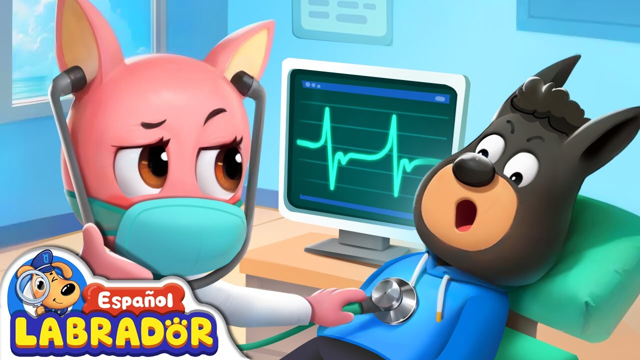 🔍Sheriff Labrador - Chequeo Médico de la Policía 👨‍⚕️ | Videos para Niños | BabyBus en Español