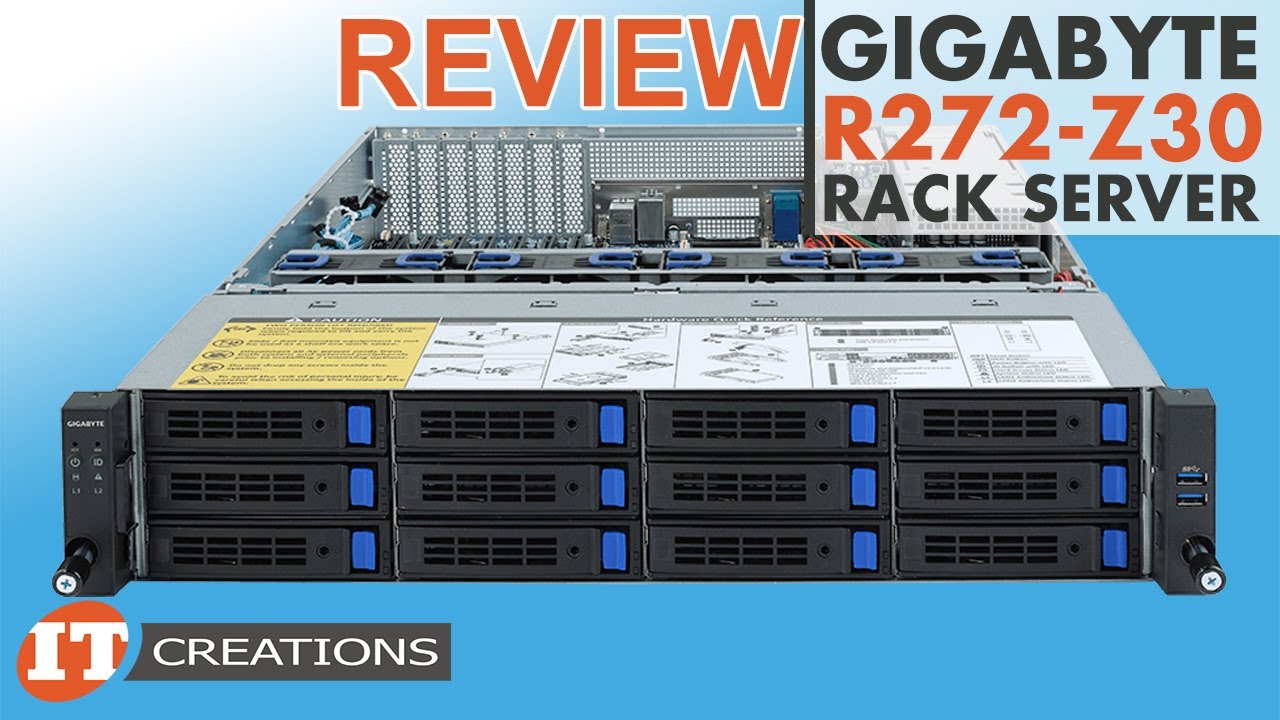 3rd Gen AMD EPYC Gigabyte R272-Z30 Rack Server REVIEW for Networking | IT Creations