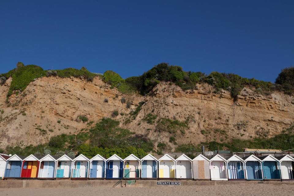 Rachel likes the sense of nostalgia in Swanage with its colourful beach huts and Punch and Judy shows