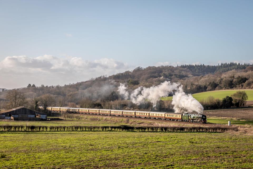 The train specialises in day trips to Kent, Hampshire, Oxfordshire and Surrey