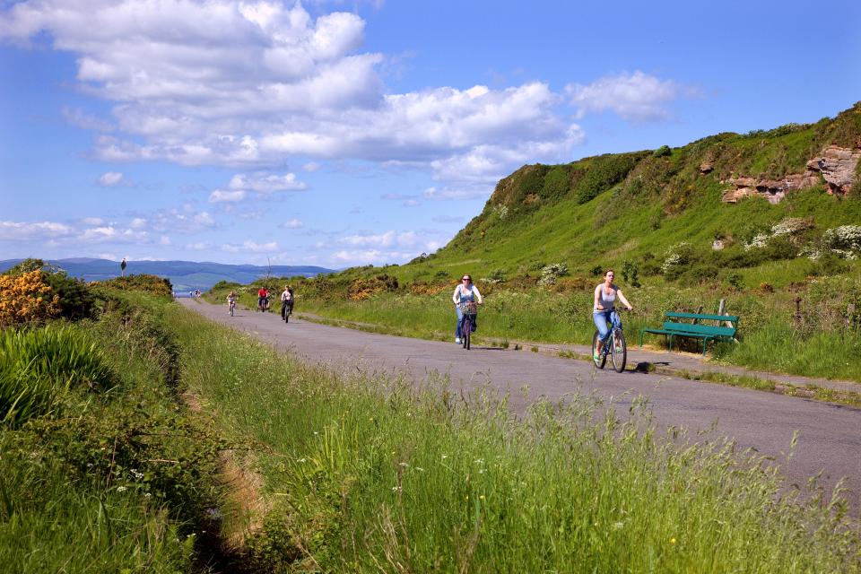 Millport is the only town on the island