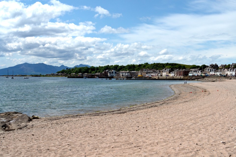 It takes just 10 minutes to reach Cumbrae from Largs on the Scottish mainland