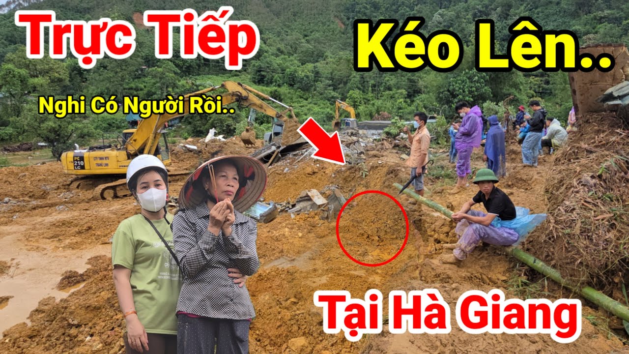 Trực.T.iếp..Tại Khu Vực Sạt L.ở Hà Giang Có.Rồi.