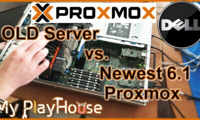 Proxmox 6.1 on a 14 Year DELL PE 2950 Enterprise Rack Server - 949