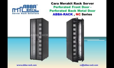 Cara Merakit Rack Server ABBA RACK - Premium Series (Perforated Front Split Door &  Rear Split Door)