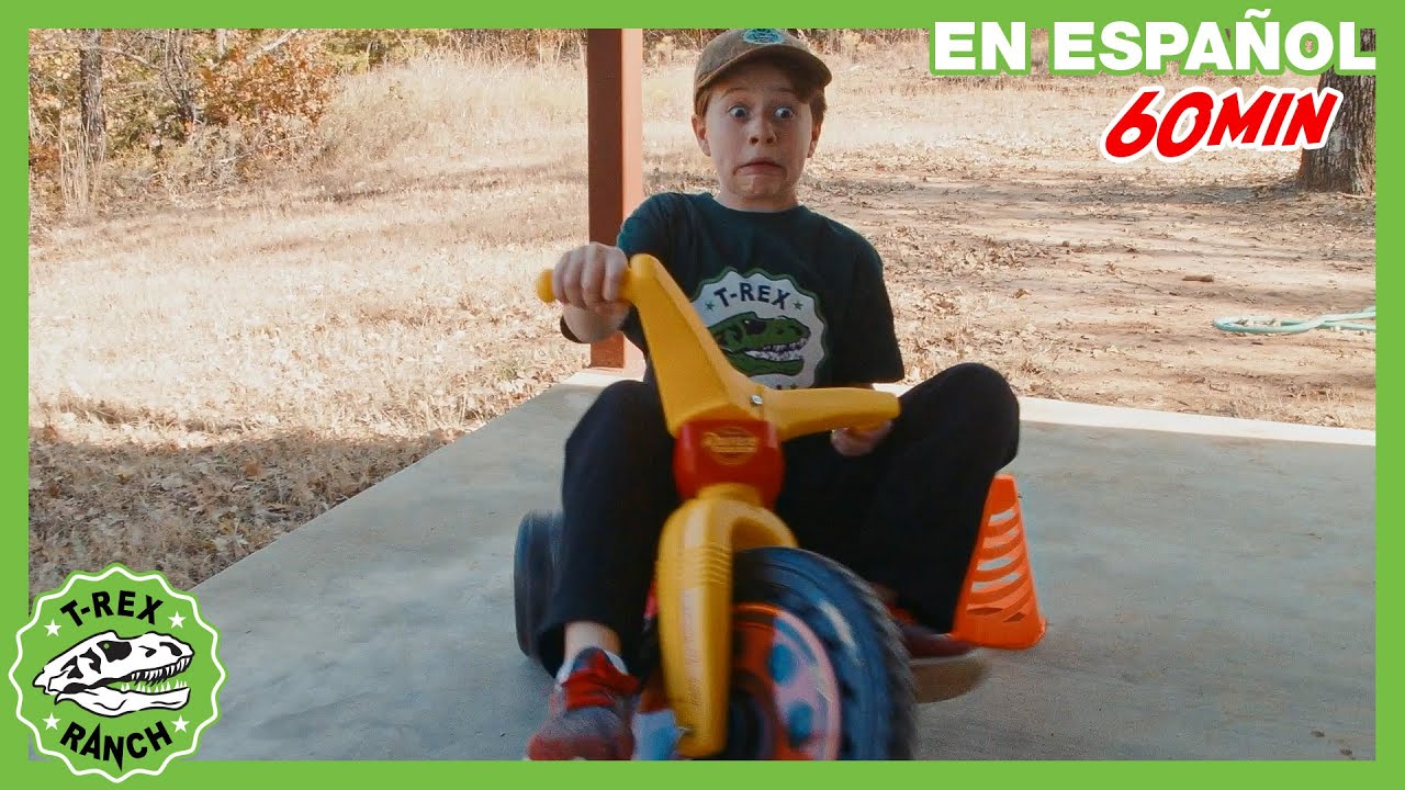 Entrenamiento de Rangers en el parque T-Rex | Videos de dinosaurios y juguetes para niños