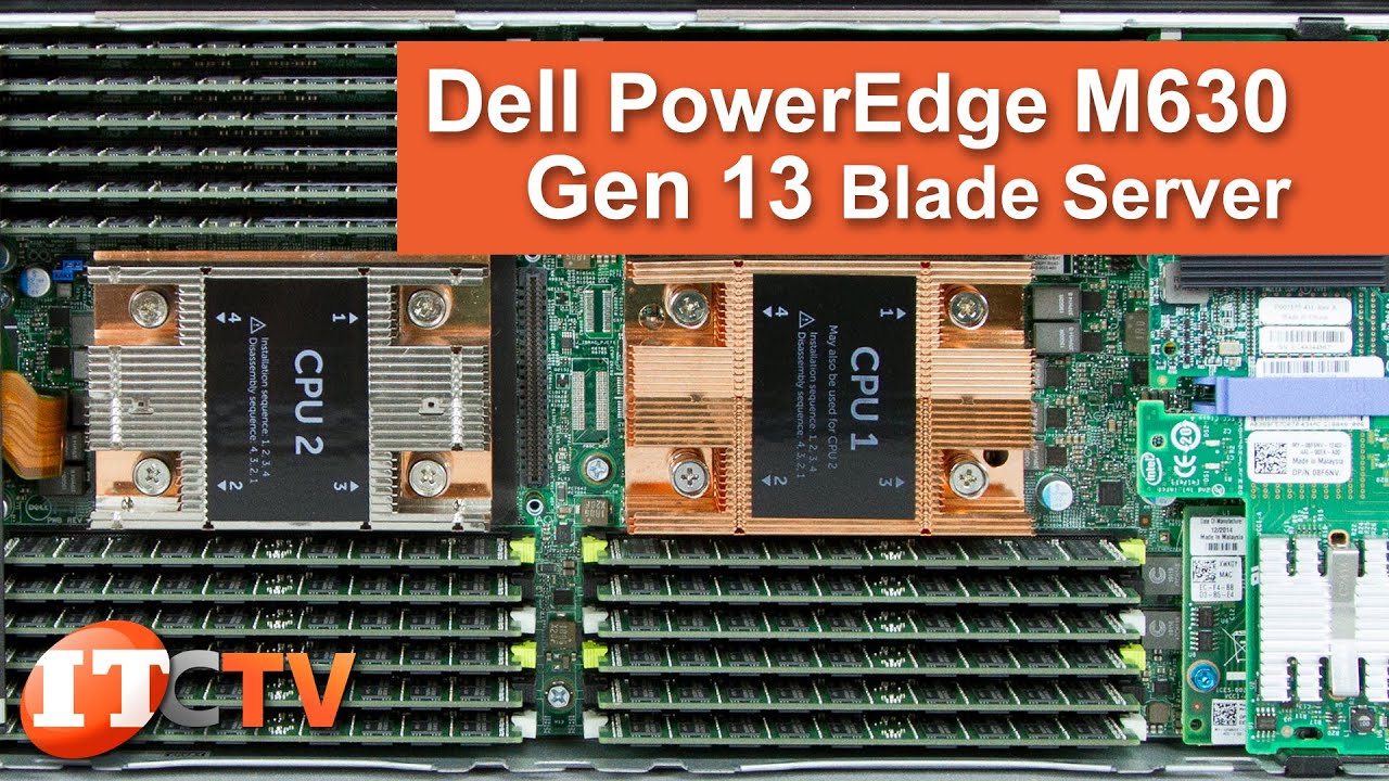 Dell PowerEdge M630 Gen13 Server Blade Review