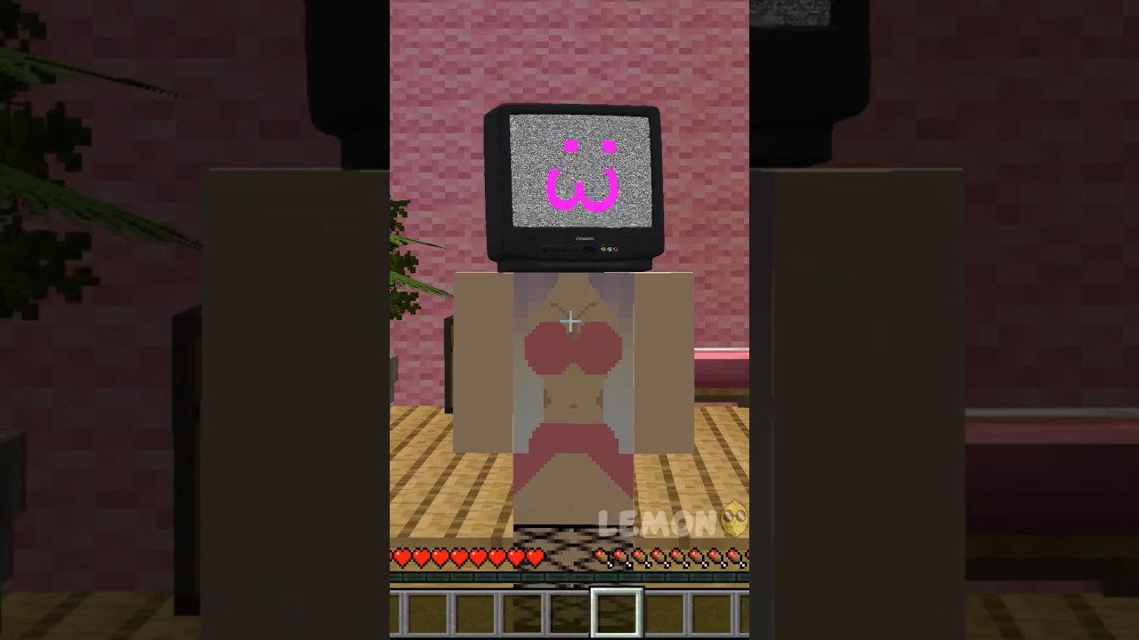 TV Girl ? #shorts #minecraft