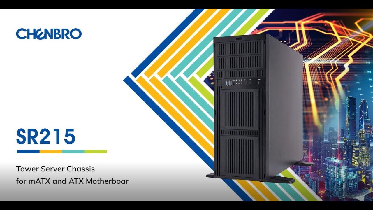 Chenbro SR215 ｜Tower Server Chassis for mATX and ATX Motherboard