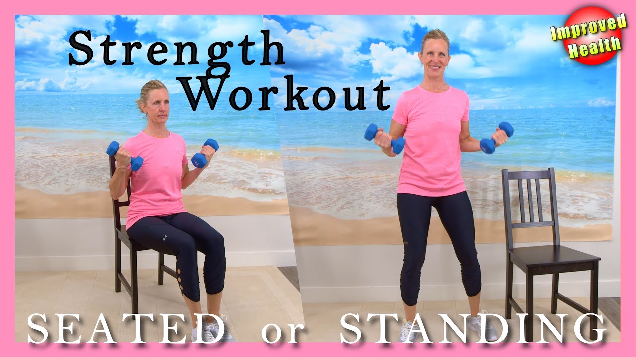 30 minute Full Body Strength Workout | Strength Training for Seniors and Beginners