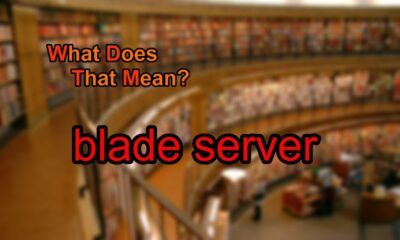 What does blade server mean?