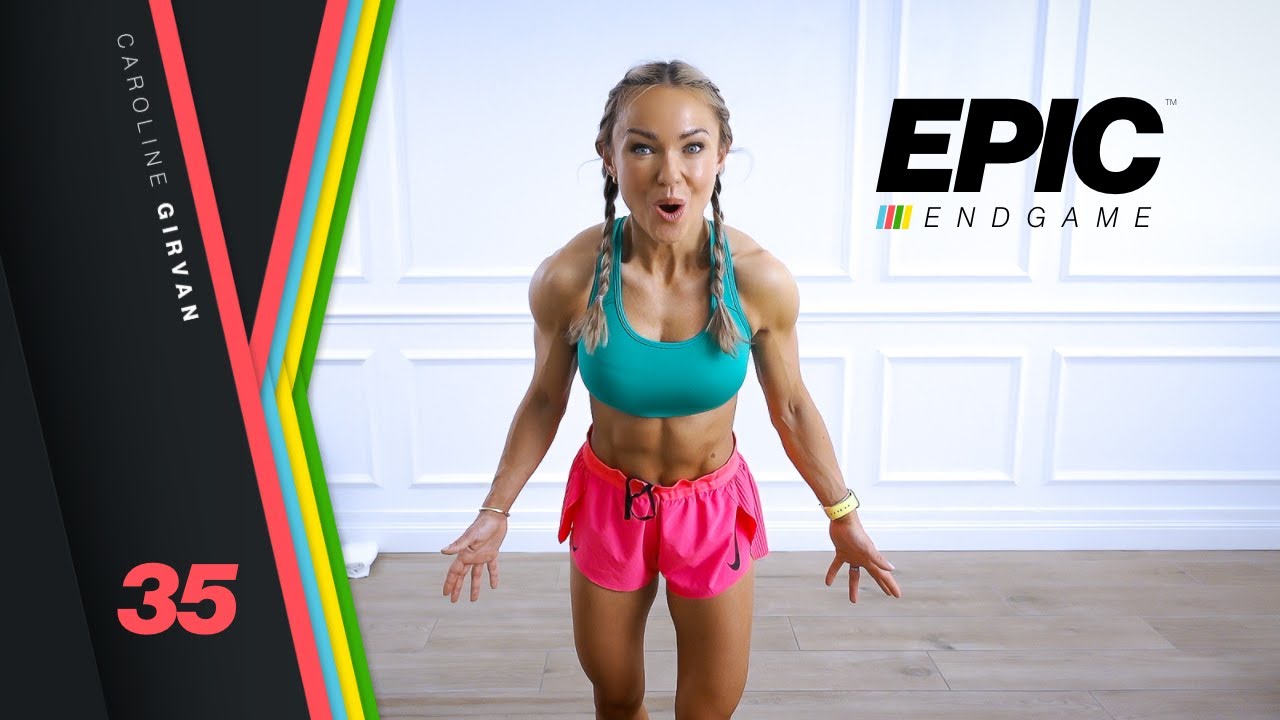 TAKE-CHARGE Tabata HIIT Workout - Bodyweight | EPIC Endgame Day 35