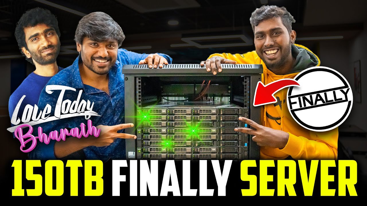 150TB Storage Server @FinallyOffl  Office | Storage Server-எதுக்கு? - எப்படி SETUP செய்வது?