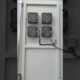 20U 19" Thermostatic Sandwich Electrical Cabinet For Outdoor