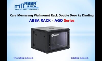 Cara Memasang Wallmount Rack Double Door ke Dinding, ABBA RACK - AGO Series