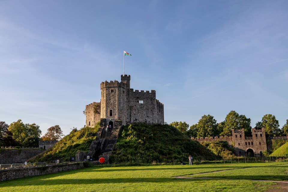 Take the kids to walk the walls of this castle in Cardiff, which was once a Roman fort