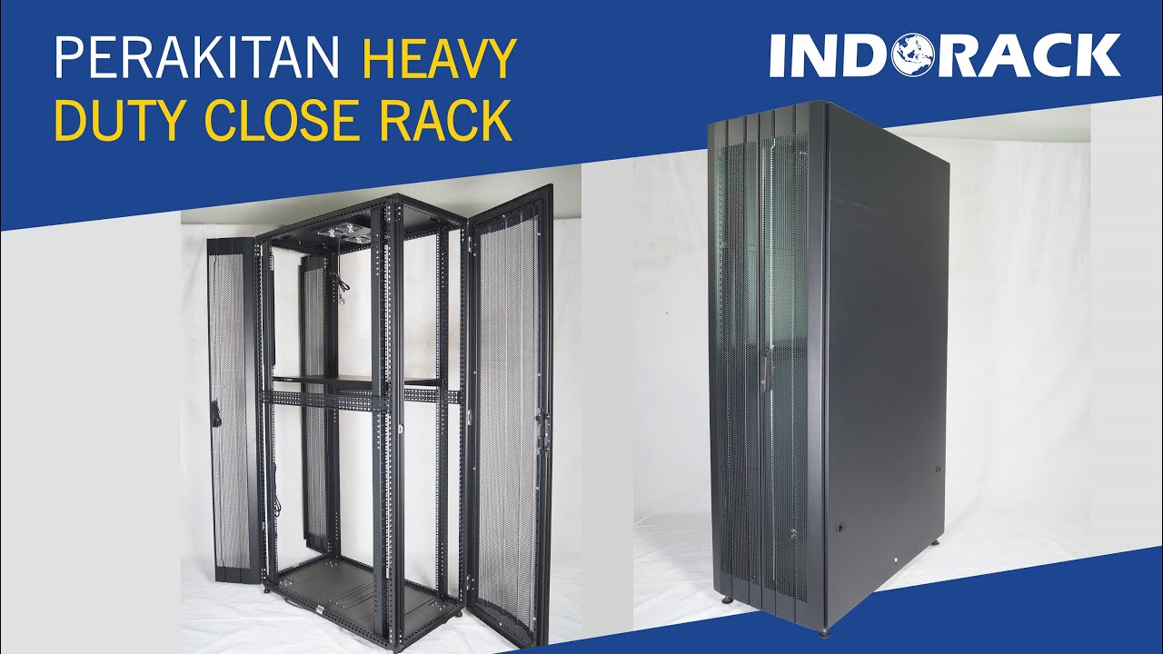 CARA MUDAH MERAKIT HEAVY DUTY CLOSE RACK - INDORACK