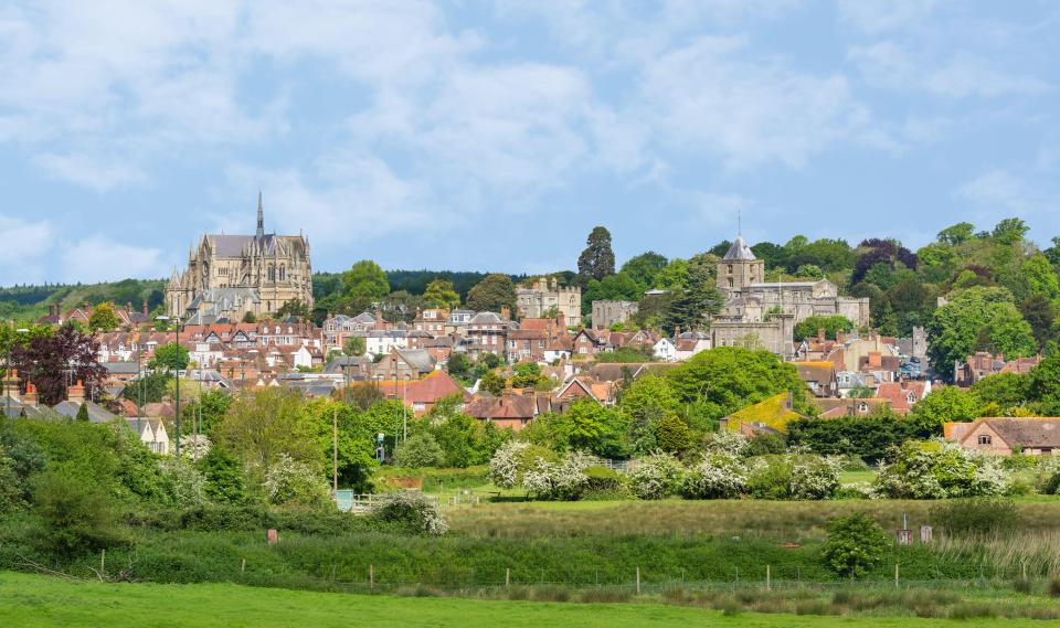 Arundel is an hour's drive from Brighton