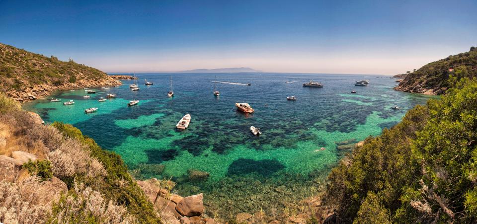 Giglio is an ideal day-trip destination from the Tuscan mainland