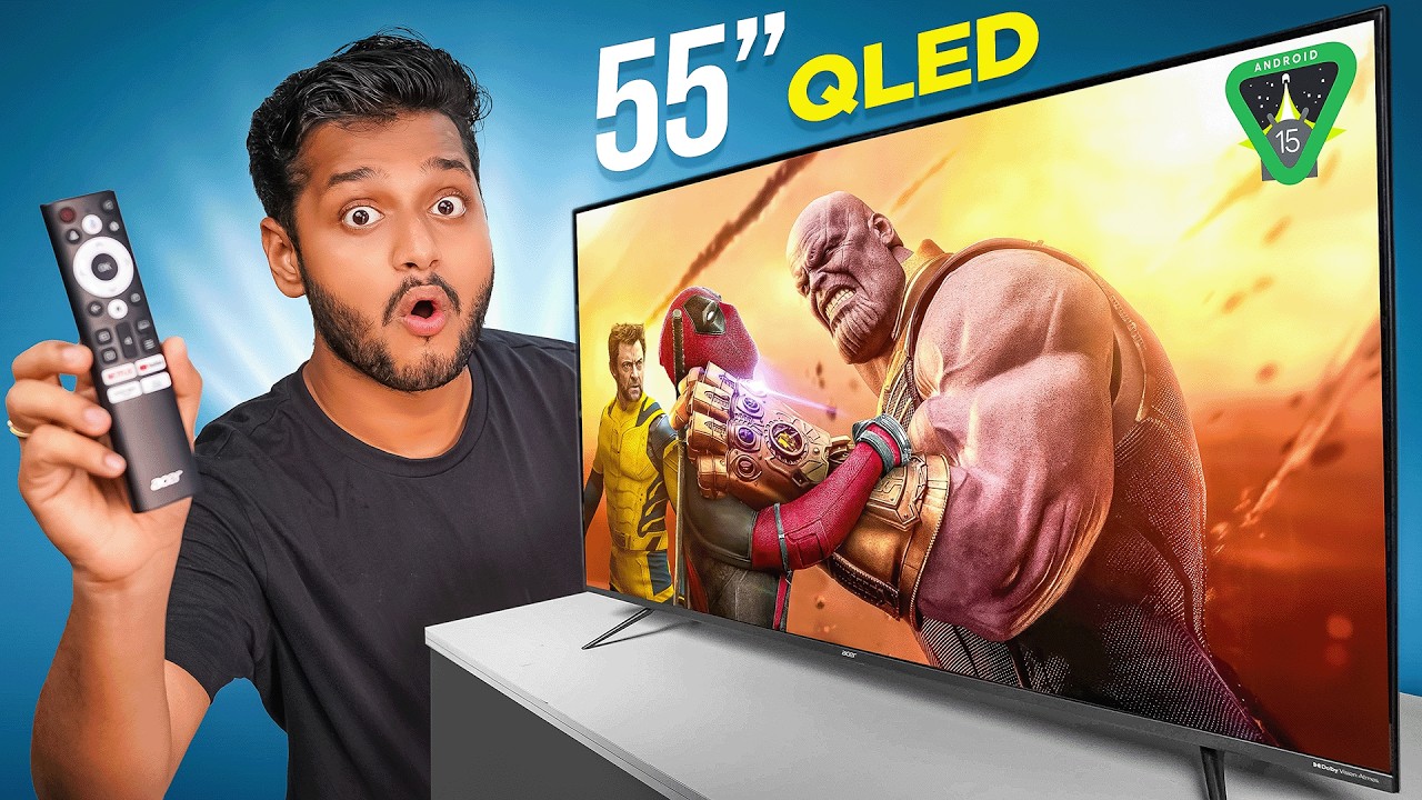 Acer Super Series TV Unboxing & Review | QLED 4K Ultra HD, 80W Speaker & Android 14