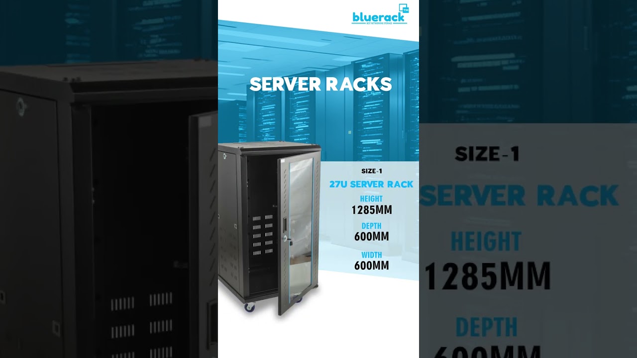 Our Server Racks Sizes From 18U TO 42U ALL