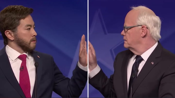 SNL VP debate cold open pokes fun at Vance and Walz