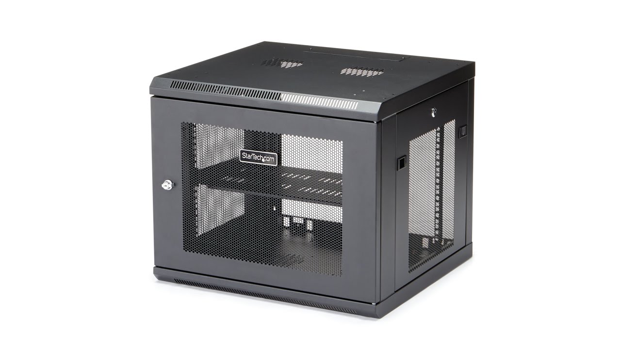 9U Wall-Mount Server Rack Cabinet - RK920WALM | StarTech.com