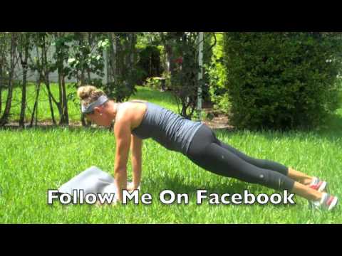 The Plank Workout For Women-ABS, OBLIQUES, BUTT & SHOULDERS