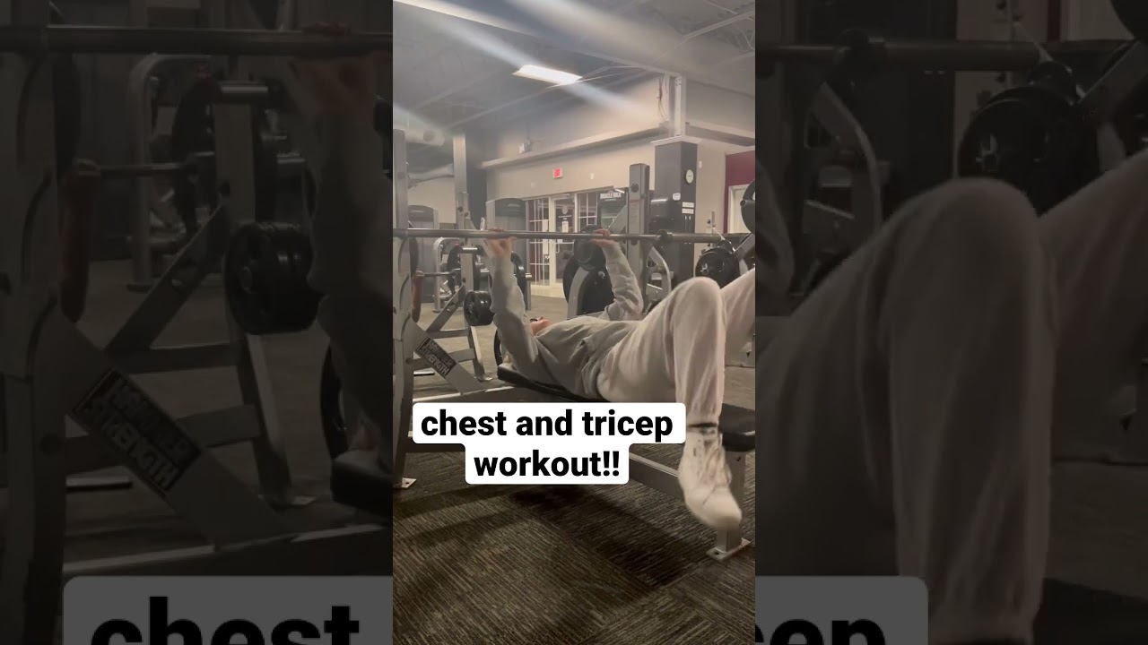 Chest and Tricep Workout Female | Fitness #fitness #fitnessmotivation #workout #chestworkout