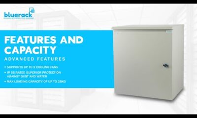 Introducing Outdoor Bottom Fan Networking Racks | Server Racks | Datacenter racks