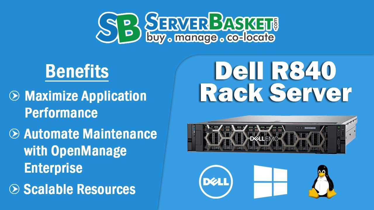 Dell PowerEdge R840 Rack Server - Overview, Specifications, Benefits & Uses