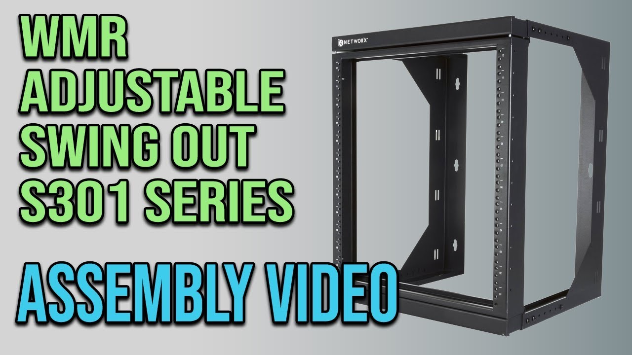 Wall Mount Rack S301 Assembly Video