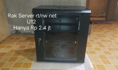 Unboxing Rak server 12U murah berkualitas