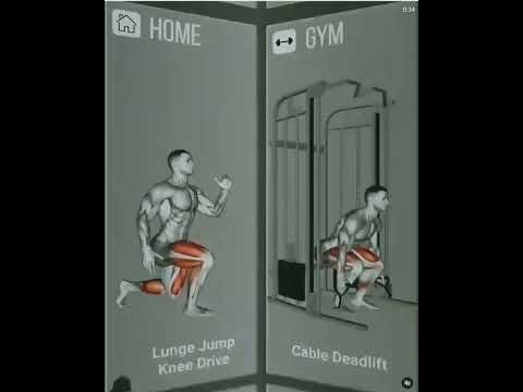 Home V/S Gym Workout For Men And Women | #shorts #FangFitness