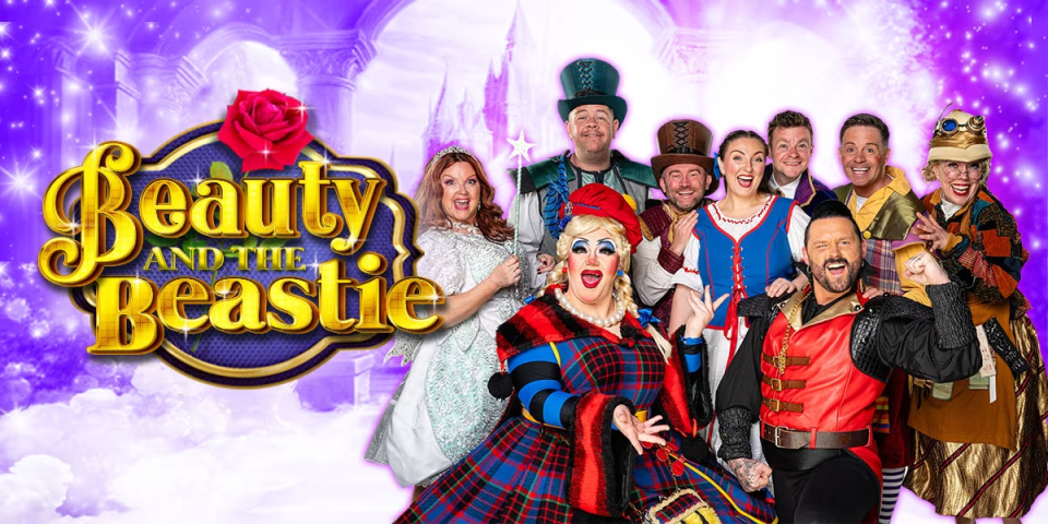 The Glasgow pantomime is a funny twist on the classic Beauty and the Beast story