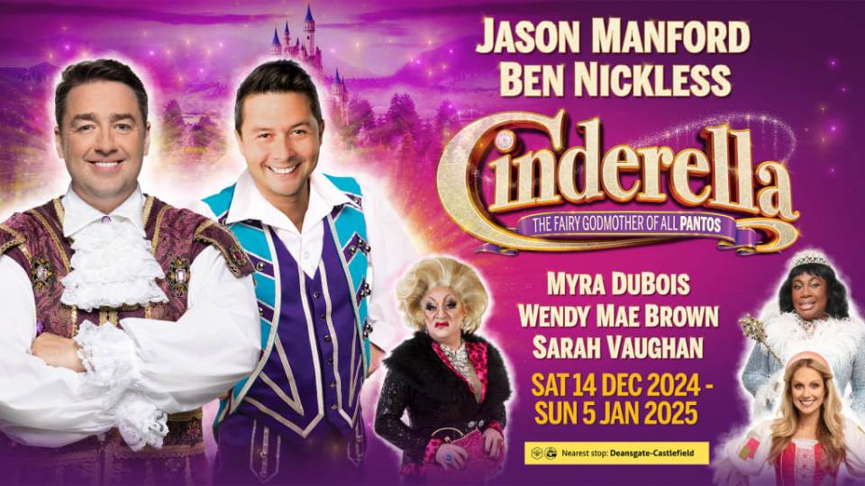 Jason Manford returns for a third year of panto at the Opera House, this time as Prince Charming