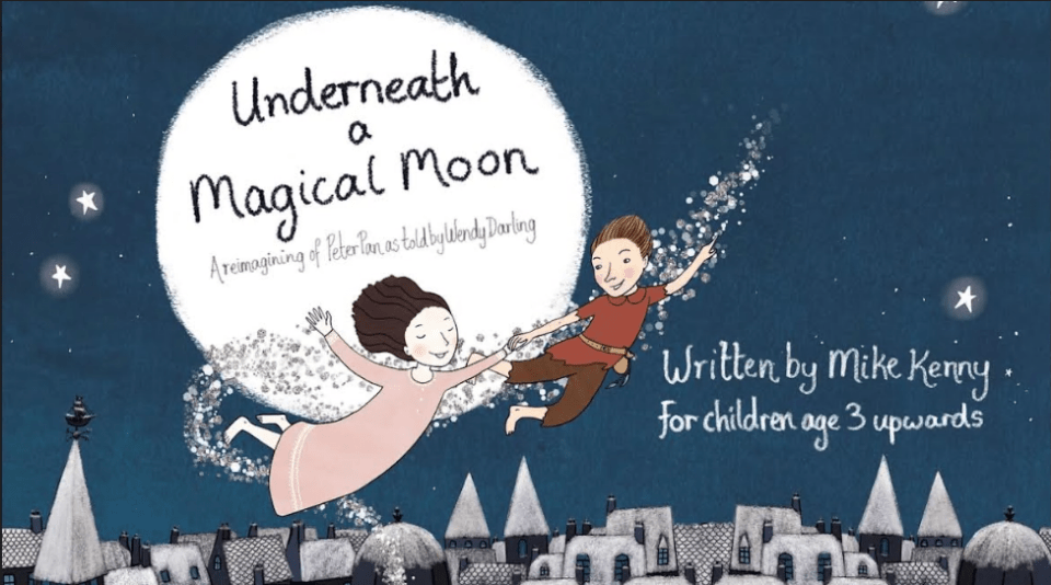 Underneath a Magical Moon is a reimagined story of Peter Pan, as told by Wendy