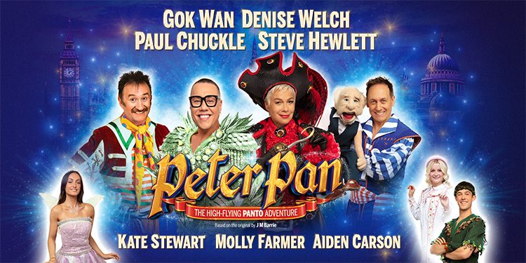 Nottingham's Peter Pan panto stars Gok Wan, Denise Welch, and Paul Chuckle