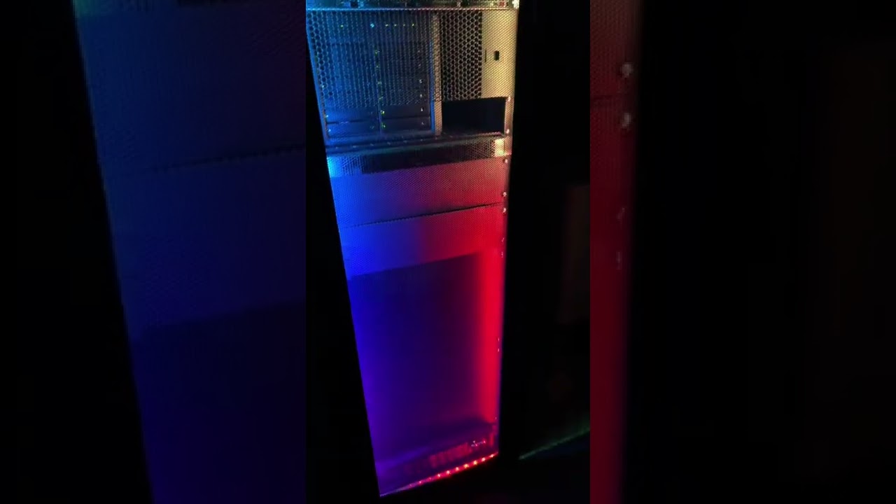 Server rack RGB lighting - What do you think?